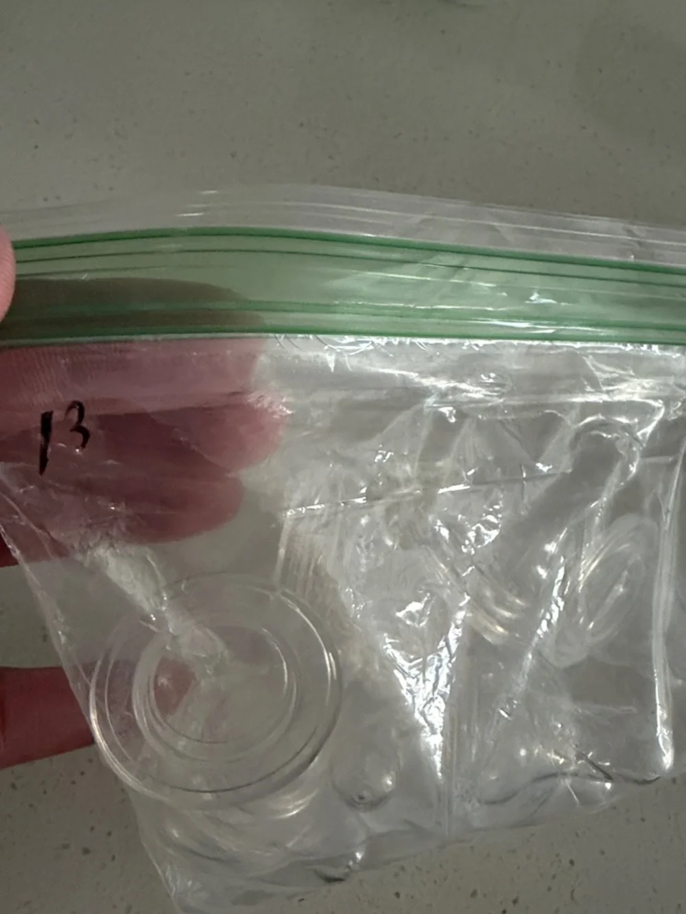 Clear Plastic baby nipples for dr brown bottles
